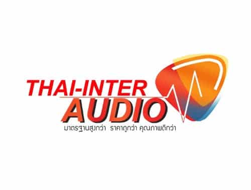 ออกแบบโลโก้ร้าน Thai-inter audio
